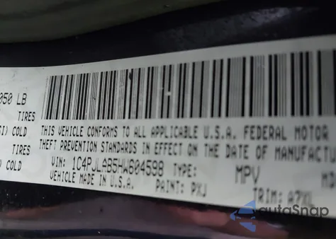 2017 Jeep Cherokee Sport Fwd from USA, damaged, VIN 1C4PJLAB5HW604598